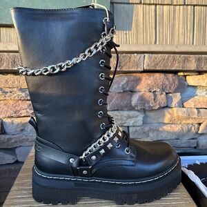 NEW Dockers by Gerli Women's 45vl212 Black Mid Calf Boot Size 38